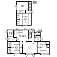 北海道札幌市東区北三十五条東17丁目(一戸建)の賃貸物件1の間取り