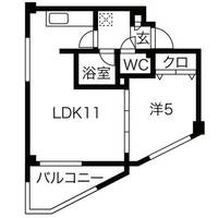 グランベル美園501の間取り