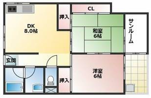 物件の間取り画像