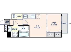 プレジオ布施EUROの間取り