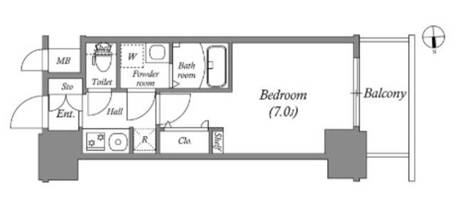 物件の間取り画像