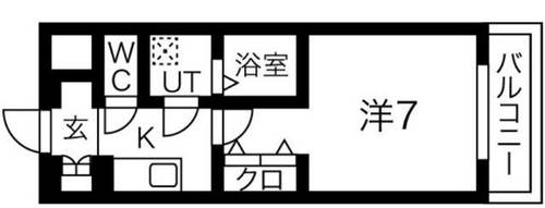 エスプレイス大阪城サウスコンフォートの間取り