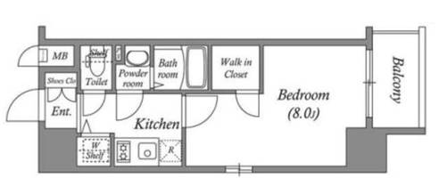 物件の間取り画像
