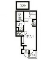 大阪府堺市西区草部(アパート)の賃貸物件の間取り