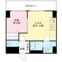 大阪府堺市堺区竜神橋町1丁(マンション)の賃貸物件の間取り