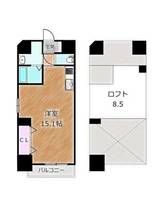 パークナードフィットなかもずの間取り