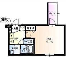 大阪府堺市西区鳳南町5丁(アパート)の賃貸物件の間取り