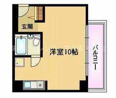 天満メゾン中塚の間取り