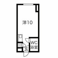 北海道札幌市豊平区中の島一条2丁目(マンション)の賃貸物件の間取り