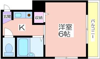 ニューパレス北加賀屋の間取り