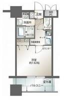 福岡県福岡市博多区御供所町(マンション)の賃貸物件の間取り