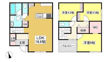 物件の間取り画像