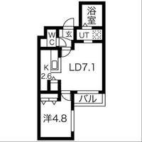 EXCEL平岸の間取り