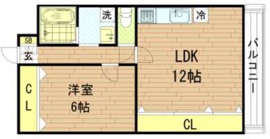 物件の間取り画像