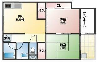 物件の間取り画像