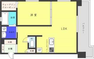 北海道札幌市中央区大通西27丁目(マンション)の賃貸物件の間取り