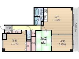 プラージュキシダの間取り