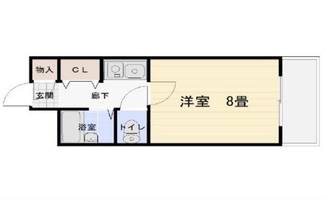 大阪府堺市堺区竜神橋町2丁(マンション)の賃貸物件の間取り