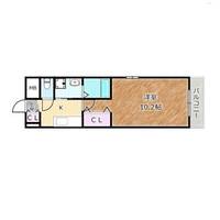 大阪府堺市堺区三宝町5丁(アパート)の賃貸物件の間取り