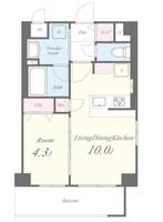 Moolio新深江の間取り