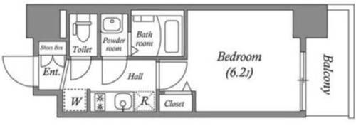 メインステージ天王寺サイドシティの間取り
