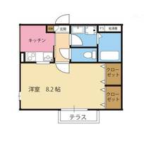 大阪府堺市堺区香ヶ丘町4丁(アパート)の賃貸物件の間取り
