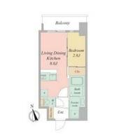 セレニテ日本橋エクラの間取り