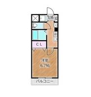 大阪府大阪市住吉区山之内1丁目(アパート)の賃貸物件の間取り