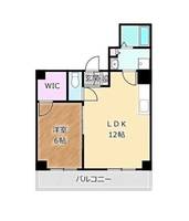 大阪府堺市堺区北瓦町1丁(マンション)の賃貸物件の間取り