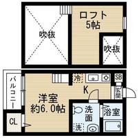 大阪府堺市堺区八千代通(アパート)の賃貸物件の間取り