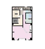 大阪府堺市堺区南旅篭町東1丁(マンション)の賃貸物件の間取り