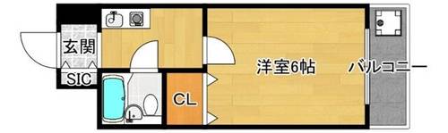 ビクトリーハイムニシミツの間取り