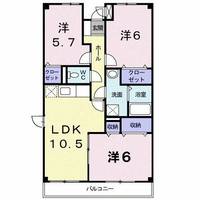 物件の間取り画像