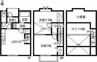 物件の間取り画像
