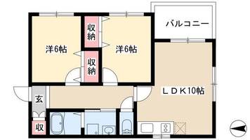 物件の間取り画像
