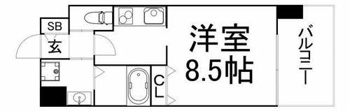 マンションはりげんの間取り