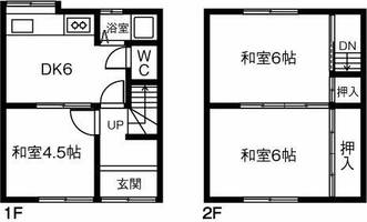 物件の間取り画像