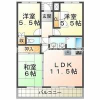 物件の間取り画像