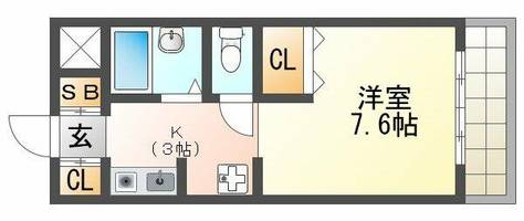 物件の間取り画像