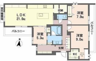 物件の間取り画像
