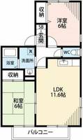 物件の間取り画像