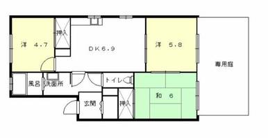 物件の間取り画像