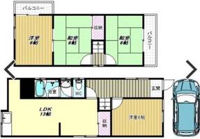 物件の間取り画像