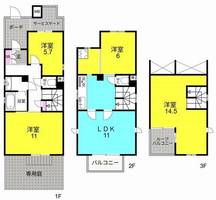 物件の間取り画像