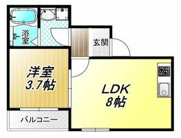 アンサー友井の間取り