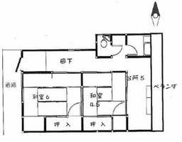 物件の間取り画像