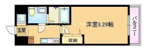 サンヴィラ都島北通の間取り