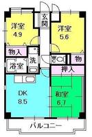 物件の間取り画像
