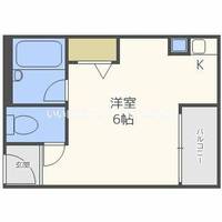 レジデンスイン梅田の間取り