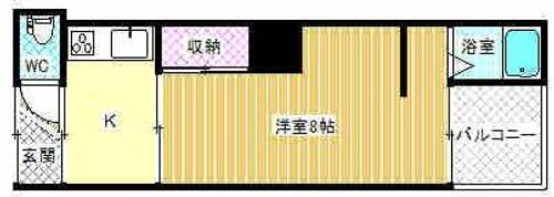 メゾン・ド・ウッド東新町の間取り